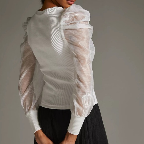 **Anthropologie Dolan Puff Sleeve Top – NWT** - Picture 2 of 8